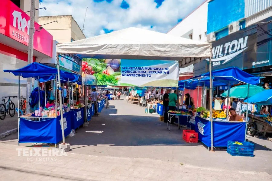 Feira da Agricultura Familiar aproxima produtores e consumidores em Teixeira de Freitas