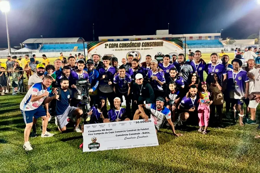 Vereda vence Teixeira de Freitas nos pênaltis e conquista a 1ª Copa Consórcio Construir