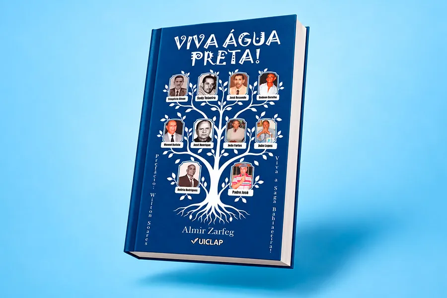 Com o livro “Viva Água Preta!”, Almir Zarfeg conclui trilogia dedicada a sua terra natal Com o livro “Viva Água Preta!”, Almir Zarfeg conclui trilogia dedicada a sua terra natal