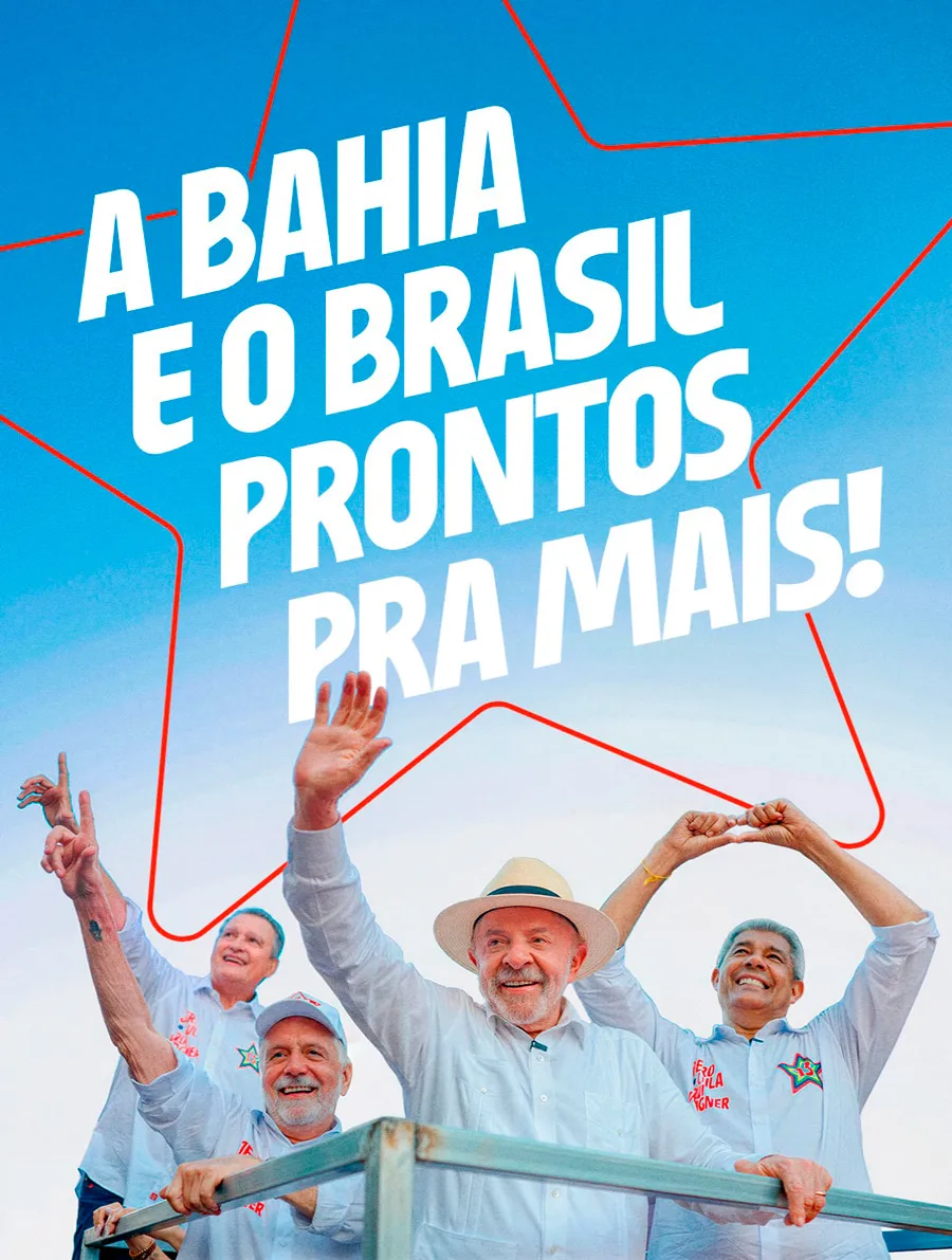 Jerônimo agradece mobilização da Bahia e destaca força do voto popular na virada histórica de Lula