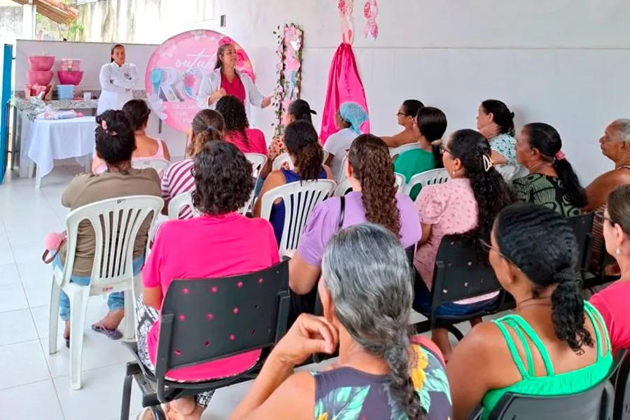 Outubro Rosa reforça prevenção e cuidado à mulher em Mucuri e Itabatã Outubro Rosa reforça prevenção e cuidado à mulher em Mucuri e Itabatã