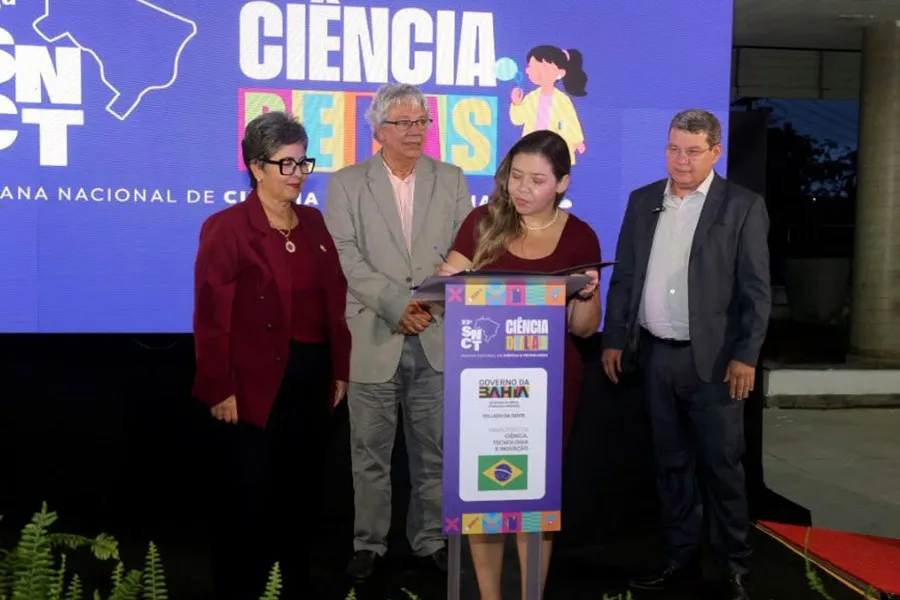 Protagonismo feminino e inovação marcam a abertura da 23ª Semana Nacional de Ciência e Tecnologia na Bahia Protagonismo feminino e inovação marcam a abertura da 23ª Semana Nacional de Ciência e Tecnologia na Bahia