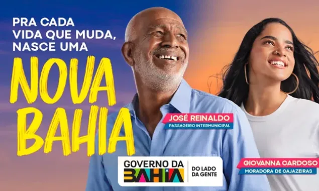 "Para Cada Vida que Muda, Nasce uma Nova Bahia": conceito une campanhas e traduz transformação do estado