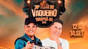 Tradição e cultura: 38ª Festa do Vaqueiro começa nesta sexta-feira (12), em Ibirapuã