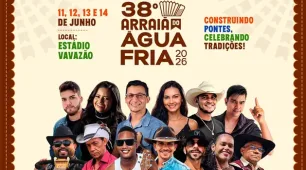 Abertura oficial do 38º Arraiá do Água Fria acontece nesta quinta-feira 