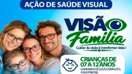 Alcobaça promove Ação com exames gratuitos e óculos para crianças; adultos também terão benefícios