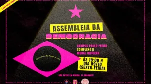 Assembleia da UFSB debate violência política, mobilização estudantil e defesa da democracia