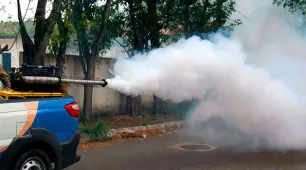 Carro fumacê começa a circular em bairros de Teixeira de Freitas para reforçar combate ao Aedes aegypti