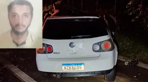 Colisão frontal entre Golf e carreta de eucalipto deixa motorista morto na BR-101