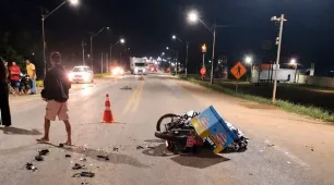 Colisão frontal entre motos mata jovem de 23 anos e homem de 57 na BR-101