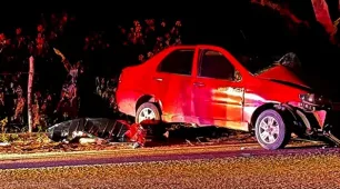 Colisão frontal na BR-418 em Caravelas deixa motorista morto no sul da Bahia