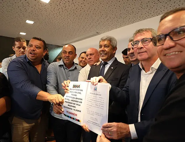 Com mais de R$135 milhões em investimentos, sete municípios baianos são contemplados com obras em infraestrutura e educação