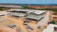Com recursos do PAC, obras do Hospital e Maternidade Regional do Sisal avançam e chegam a 35%