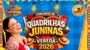 Concurso de Quadrilhas terá R$30 mil em premiações no Arraiá da Curindiba 2026