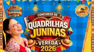 Concurso de Quadrilhas terá R$30 mil em premiações no Arraiá da Curindiba 2026