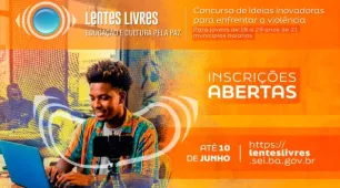 Concurso Lentes Livres premia ideias da juventude para a cultura de paz na Bahia