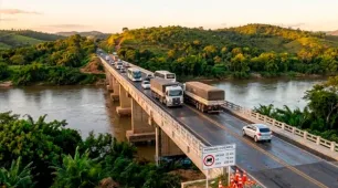 DNIT informa data para liberação de tráfego da ponte do Rio Jequitinhonha