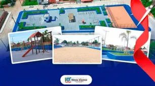 É hoje: Nova Viçosa convida você para a entrega da Praça Manuel Pedro dos Santos