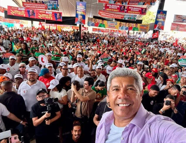 Em Juazeiro, Jerônimo exalta parceria com Andrei e Lula e diz que cidade vive novo ciclo de desenvolvimento