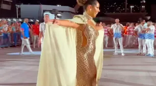 Ex-Globeleza volta a desfilar no carnaval e evangélicos reagem: “Nunca foi crente”