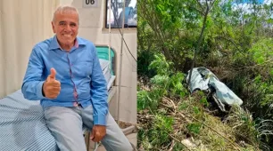 Ex-prefeito João Bosco sofre acidente e alerta para importância do cinto de segurança