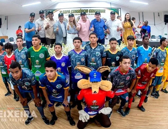 Extremo Sul da Bahia se reúne para lançar 1ª Copa Consórcio Construir de Futebol
