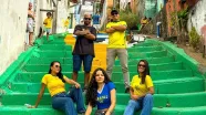 Fé no hexa: Escadaria do Teixeirinha conquista moradores e vira ‘cartão postal’