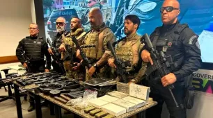 Forças da segurança da Bahia estabelecem novo recorde de apreensões de fuzis