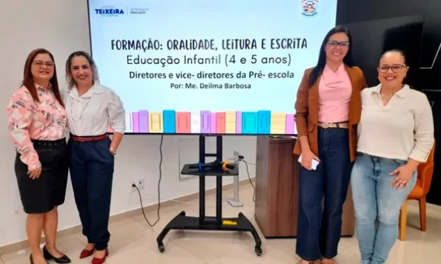 Formação fortalece o olhar dos gestores sobre oralidade, leitura e escrita na Pré-Escola