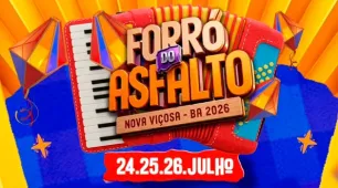 Forró do Asfalto 2026 promete agitar Nova Viçosa com grandes shows e tradição nordestina