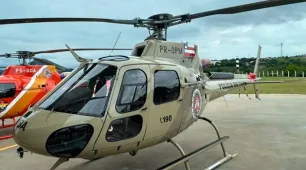 Helicóptero da PM reforça policiamento no Extremo Sul da Bahia