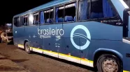 Homem furta ônibus, bate em poste e é preso minutos depois em cidade do extremo sul da Bahia