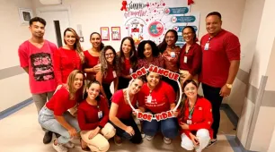 Hospital Estadual Costa das Baleias promove ações em apoio à campanha Julho Vermelho