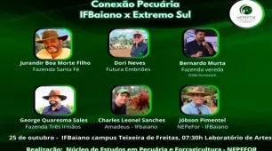 IF Baiano Promove Encontro Conexão Pecuária no Campus de Teixeira de Freitas