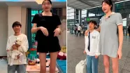 Influencer de 2,18m, famosa por impressionante diferença de altura com o marido, morre aos 26 anos