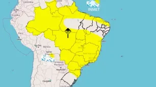 Inmet emite alerta único de chuvas intensas para todo o país