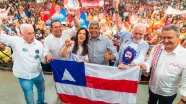 Jeronimo demostra força em Feira de Santana e reúne mais de 20 prefeitos no território