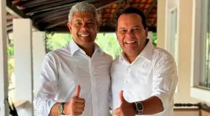 Jerônimo Rodrigues oficializa Geraldinho como vice na chapa da reeleição