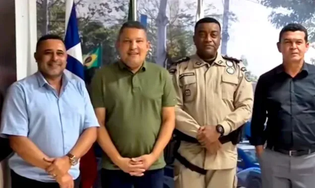 Jonatas Santos se reúne com Polícia Militar para reforçar segurança do evento “Clamor e Marcha por Teixeira”