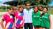 Jovens atletas de Mucuri brilham no vôlei de praia dos Jogos Escolares da Bahia 2026