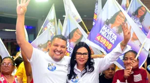 Marta Helena inaugura comitê de campanha em Teixeira ao lado de Jonatas Santos