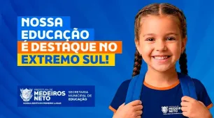 Medeiros Neto alcança índice histórico de 76,5% e é destaque estadual em alfabetização