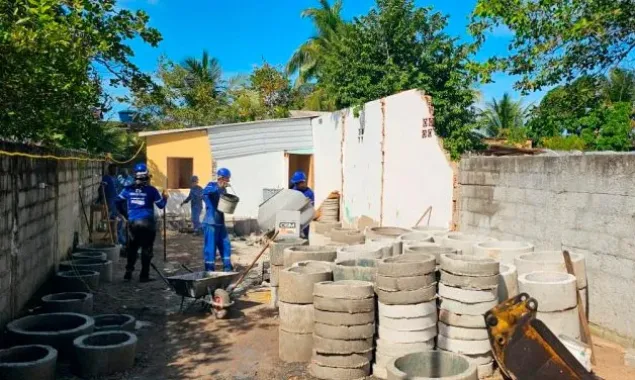 Mucuri em parceria com a EMBASA inicia obra de esgotamento sanitário no bairro Ettori Gazzinelli