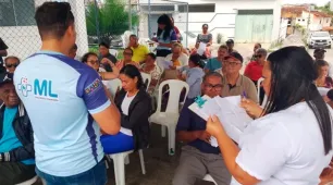 Mutirão de glaucoma amplia atendimento oftalmológico para moradores de Itabatã 