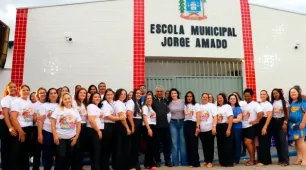 Nova Viçosa inaugura Escola Jorge Amado e amplia estrutura da rede municipal