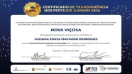 Nova Viçosa conquista reconhecimento estadual por transparência nos festejos juninos de 2026