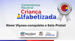 Nova Viçosa conquista Selo Prata e reforça compromisso com a alfabetização