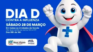 Nova Viçosa realiza o Dia D de vacinação contra a influenza neste sábado (28)
