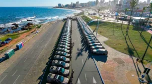 Novas viaturas fortalecem policiamento em 22 municípios e na capital baiana