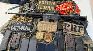 Operações Sombras da Mata II e Tekó Porã II prendem dois foragidos da Justiça e apreendem fuzil